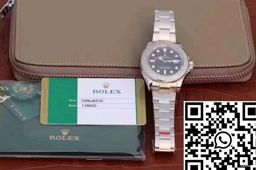 Factory Black 116622 EW 40mm Yacht Master Dial Rolex 0208